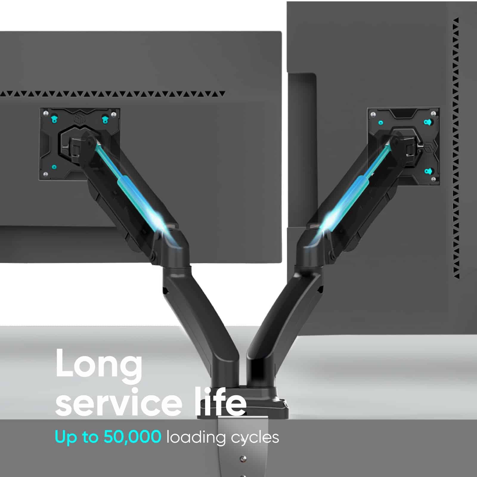 Montaje de Doble Monitor ONKRON para Pantallas de 13-32 - Imagen 9