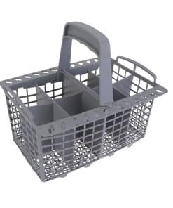 Cesta de cubiertos para lavavajillas en color gris Qualtex