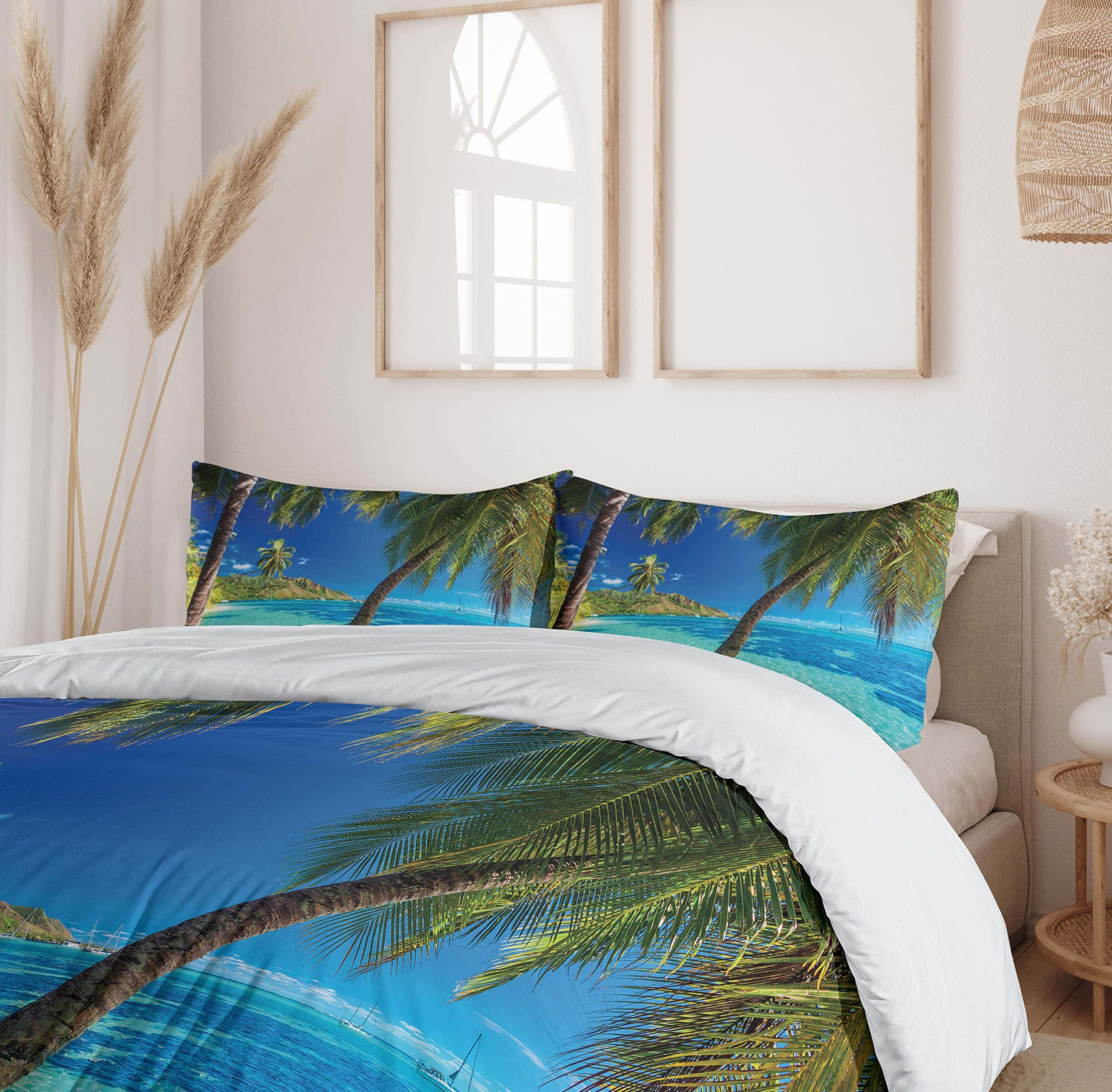 Juego de Funda Nórdica Ambesonne Ocean, Imagen de una Playa - Imagen 7