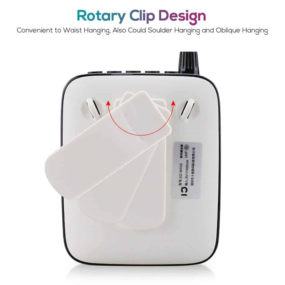 Amplificador de Voz Inalámbrico SHIDU Original 10W Sistema - Imagen 6