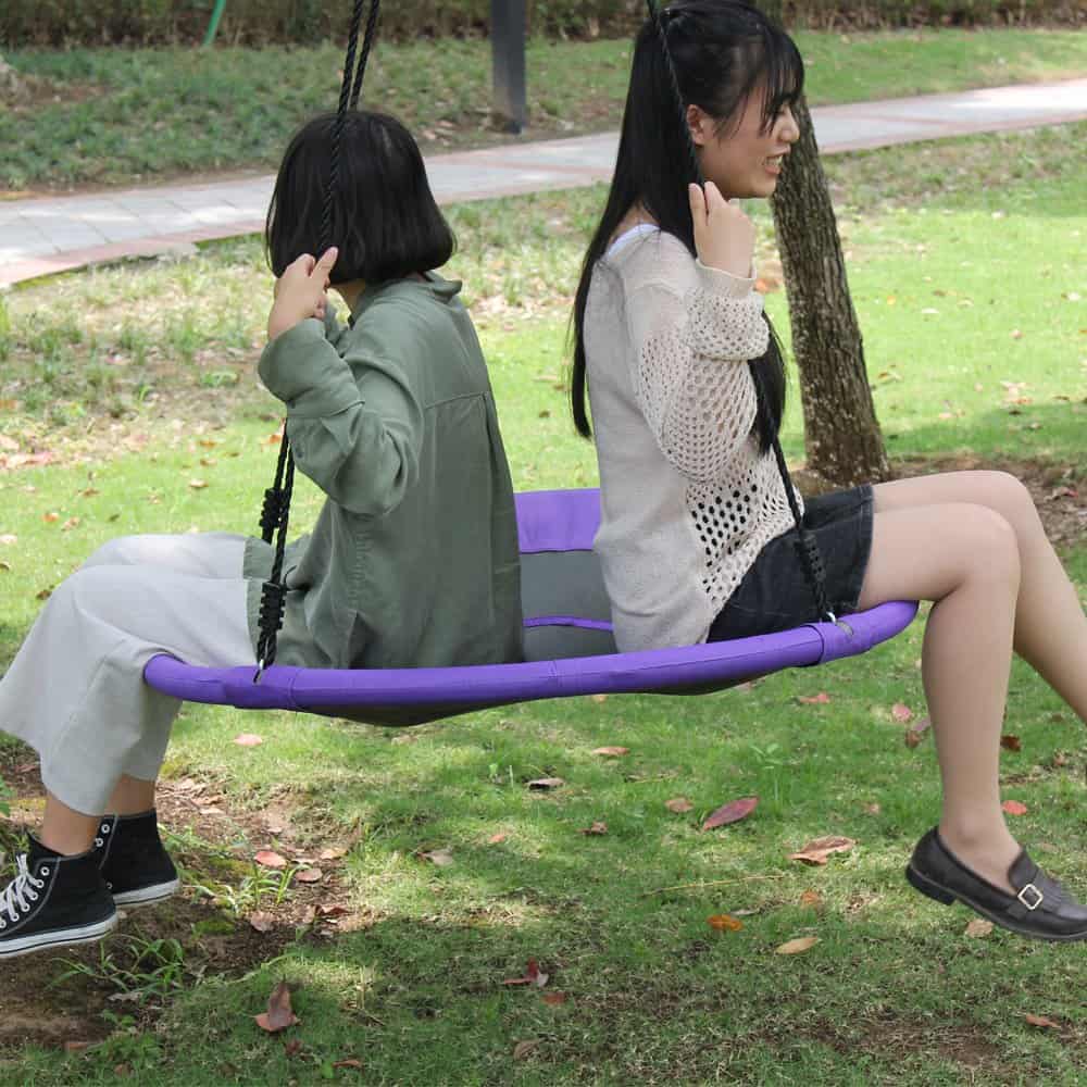 Columpio Gigante de Nido de Araña con Cuerda de Red para - Imagen 4