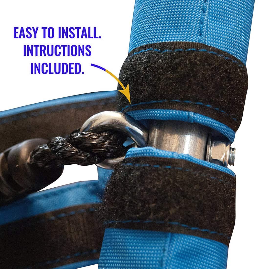 Columpio de Nido Gigante para Árbol con Cuerda de Tela - Imagen 4