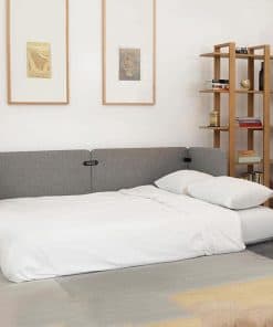 Juego de sábanas para sofá cama de lino Cruiz de 500 hilos