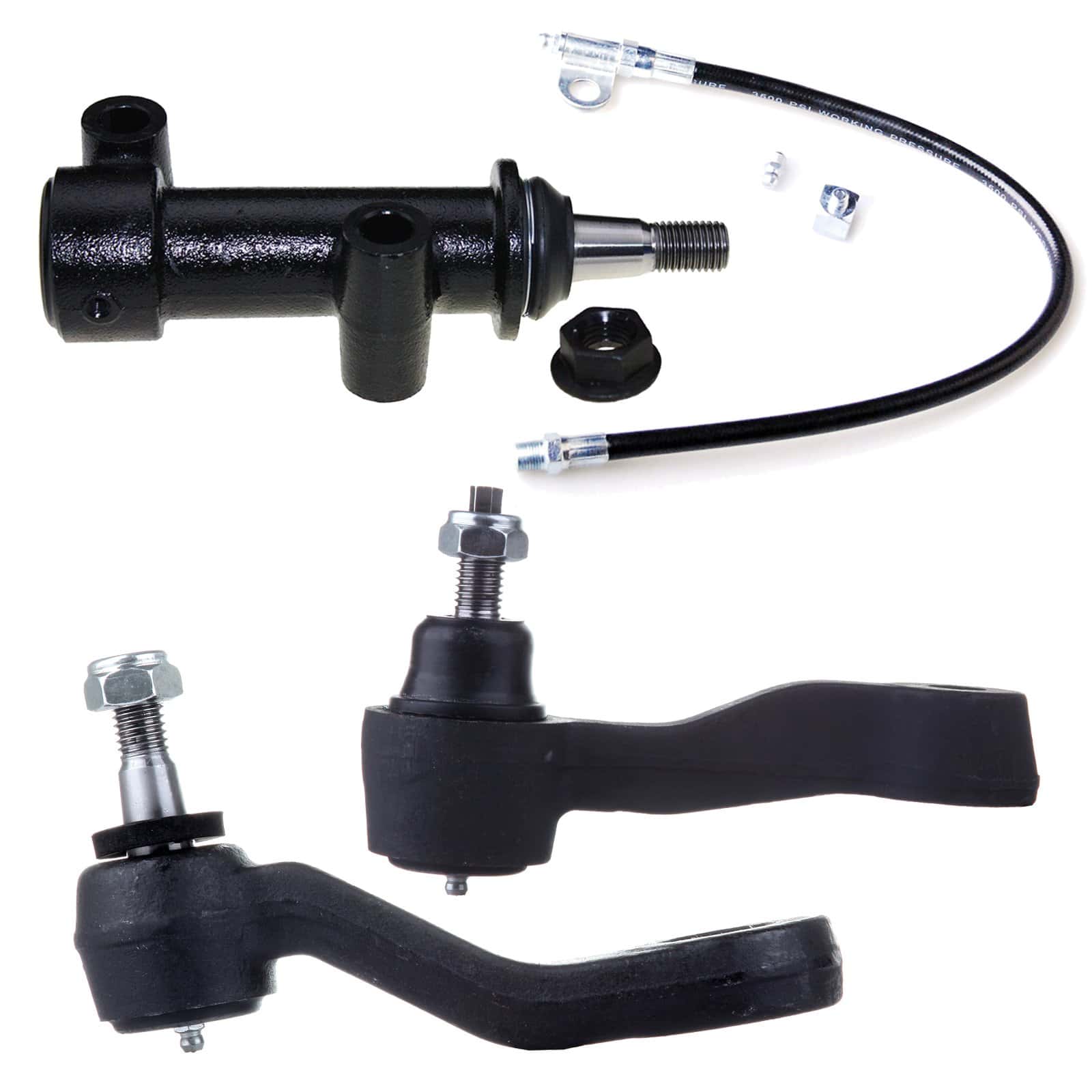 Soporte de brazo Pitman y soporte de brazo auxiliar para