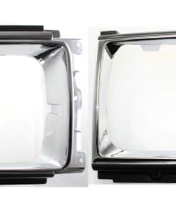 DAT AUTO PARTS Juego de Rejilla del Faro Delantero Derecho