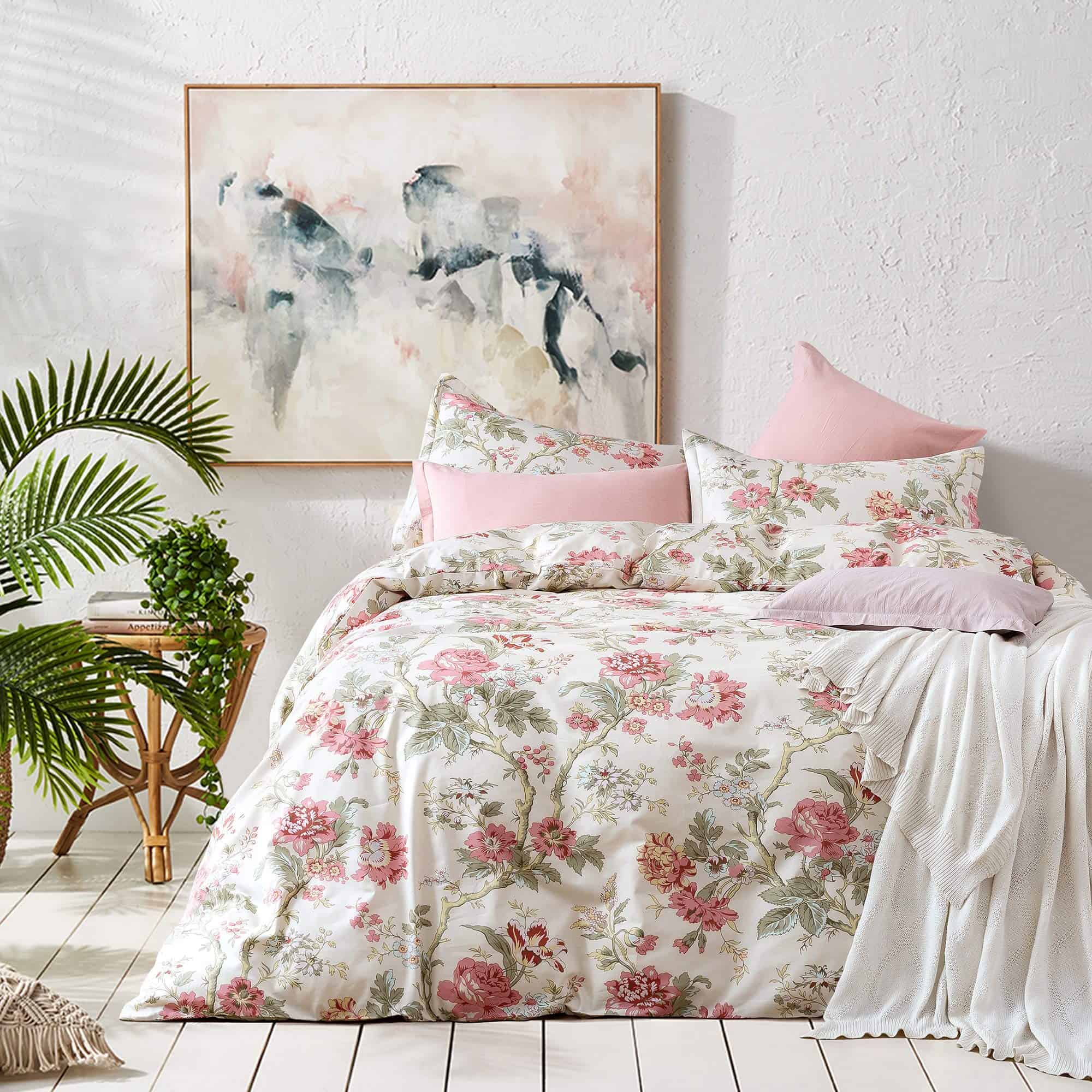 Juego de Ropa de Cama Eikei Home French Country Garden