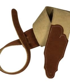Correa de guitarra Franklin Strap - 2.5" Original de gamuza