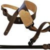 Correa Franklin - 2.5" de Cuero de Guante con Reverso de