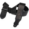 Correa para guitarra Franklin Strap de 2" de cuero negro
