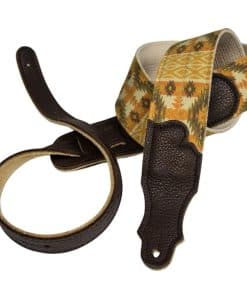 Correa para guitarra Franklin Strap - 2" Old Aztec - Dorado