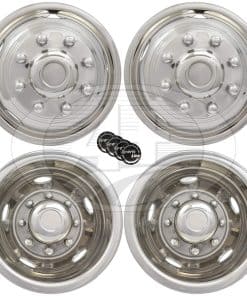 Simulador de llanta de acero inoxidable A+ de 17" para rin