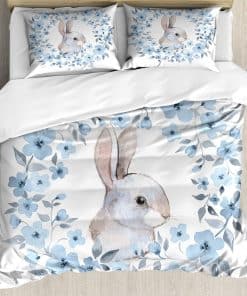 Set de Funda de Edredón Ambesonne Watercolor Flower,