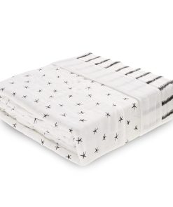 Manta de muselina extra grande de aden + anais; Midnight