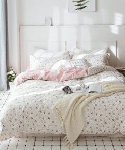 HighBuy Juego de Funda nórdica para niñas - Estilo Jardín