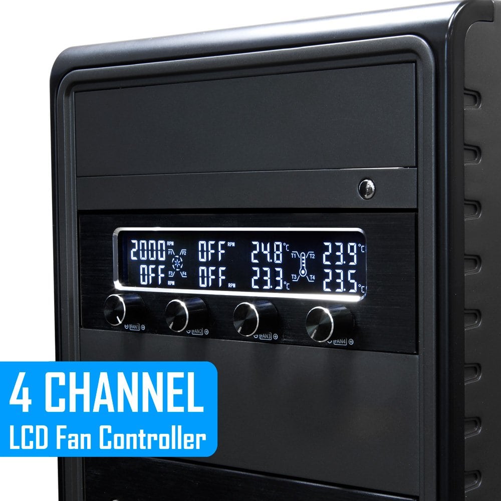 Controlador de Ventilador de 4 Canales Kingwin con LED, Se - Imagen 4