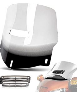 PSLER Parabrisas de Motocicleta con Ventilación de Aire