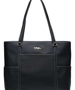 Bolso Tote de Cuero Clásico para Laptop de 15 15.6 pulgadas