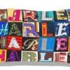 Funda de almohada personalizada HARLEY - nombre en letras