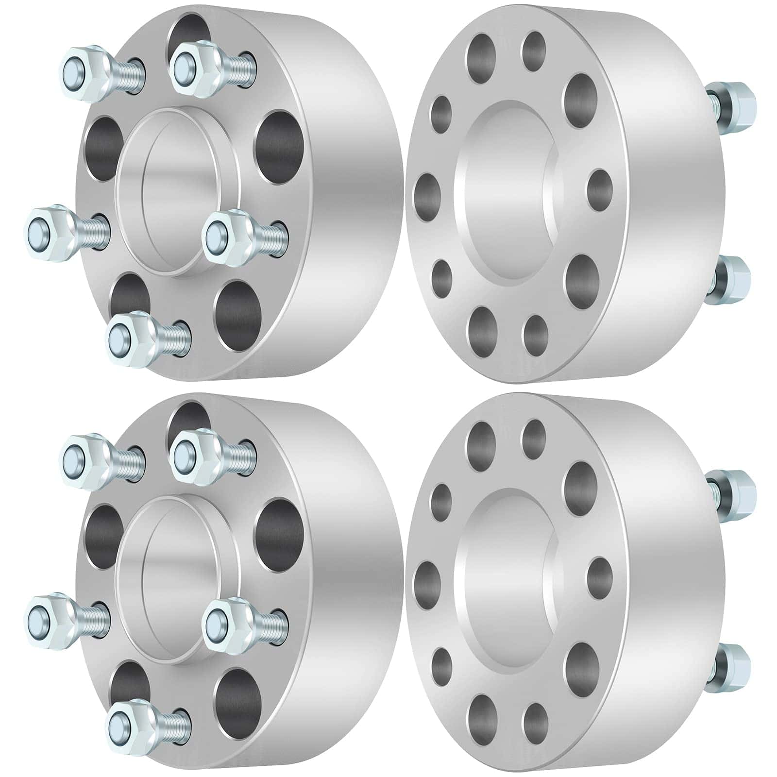 ECCPP 4PCS Separadores de Rueda Centrados en el Cubo de 5