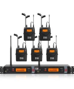 Sistema de Monitor Inalámbrico de Oído XTUGA RW2080 con 5