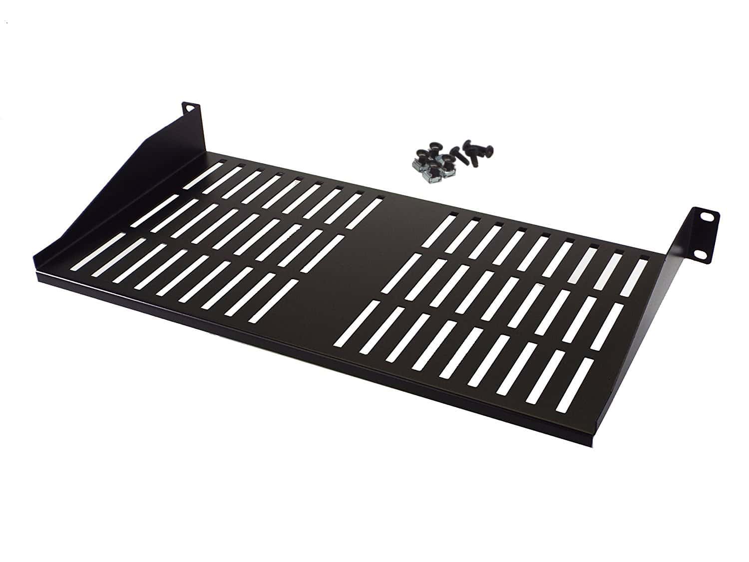 Estante para Rack 1U de CNAweb - 9" de Profundidad - Acero