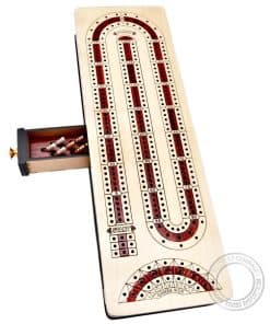 Tablero de Cribbage Casa - 3 Pistas - Tablero de Cribbage