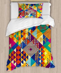 Juego de Funda nórdica Ambesonne Colorful, Diseño