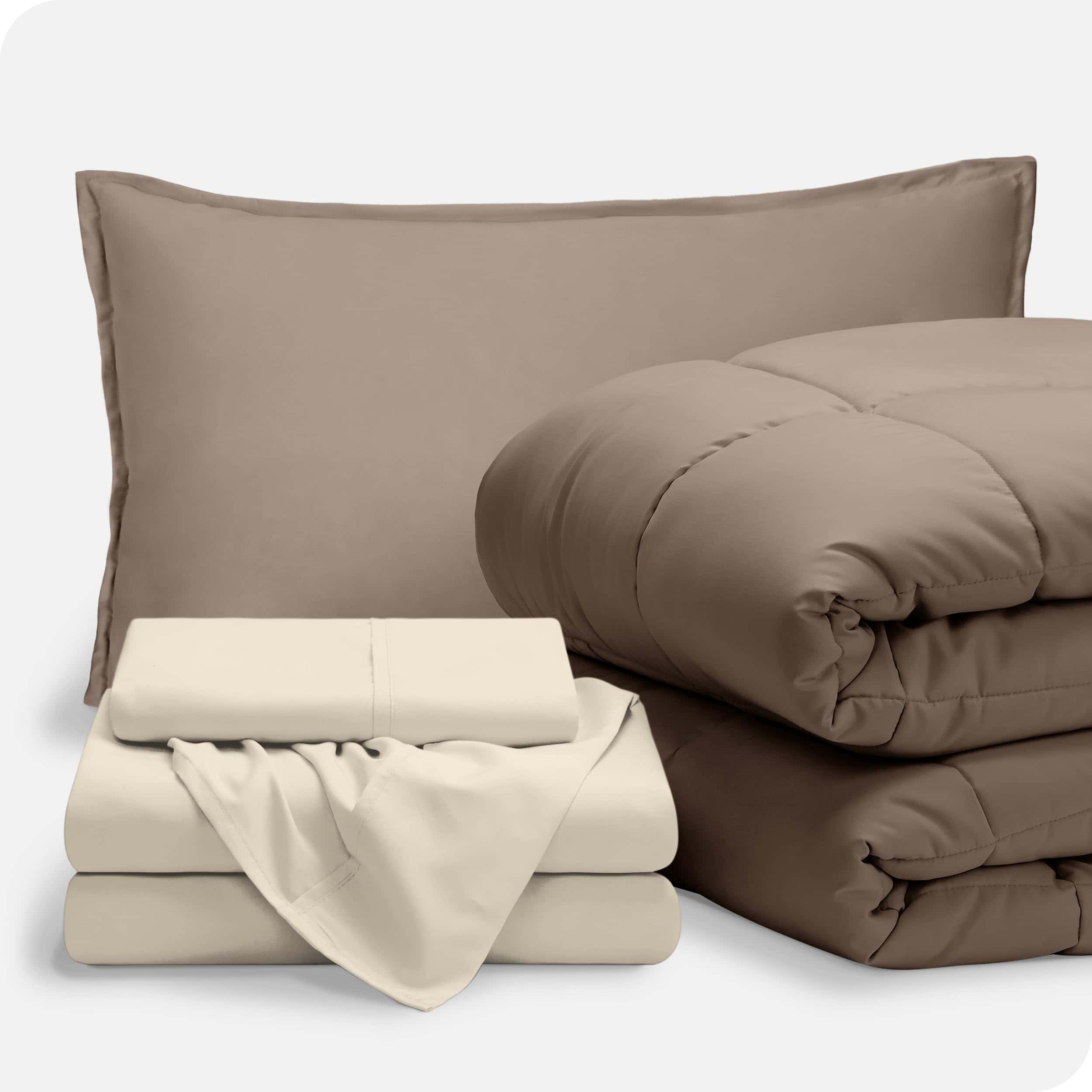 Juego de Cama Bare Home Bed-in-A-Bag de 5 Piezas - Twin XL