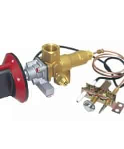 Válvula de entrada del horno de gas LPG/NG 100,000BTU METER