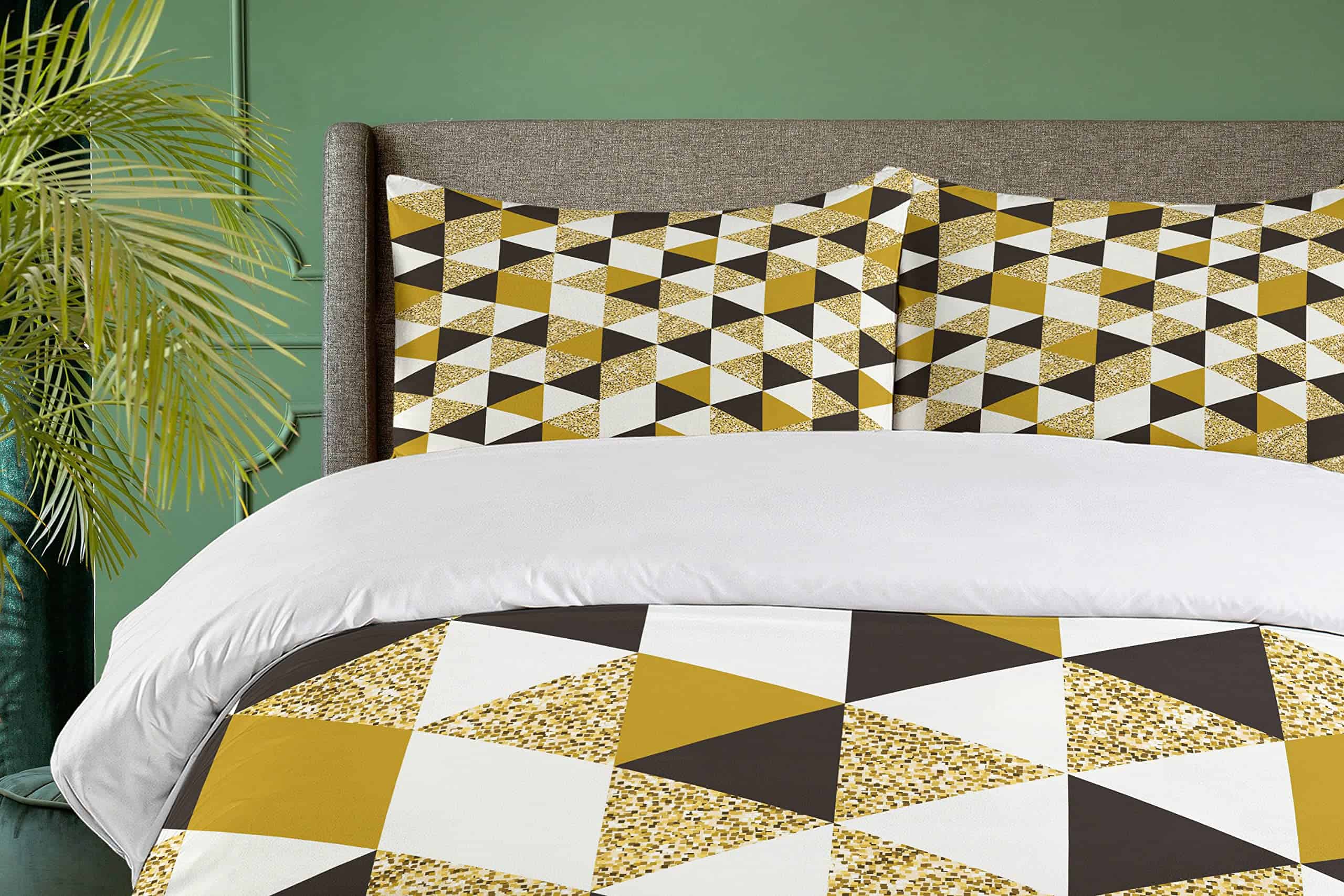 Juego de Funda Nórdica Geométrica Ambesonne, Patrón de - Imagen 4