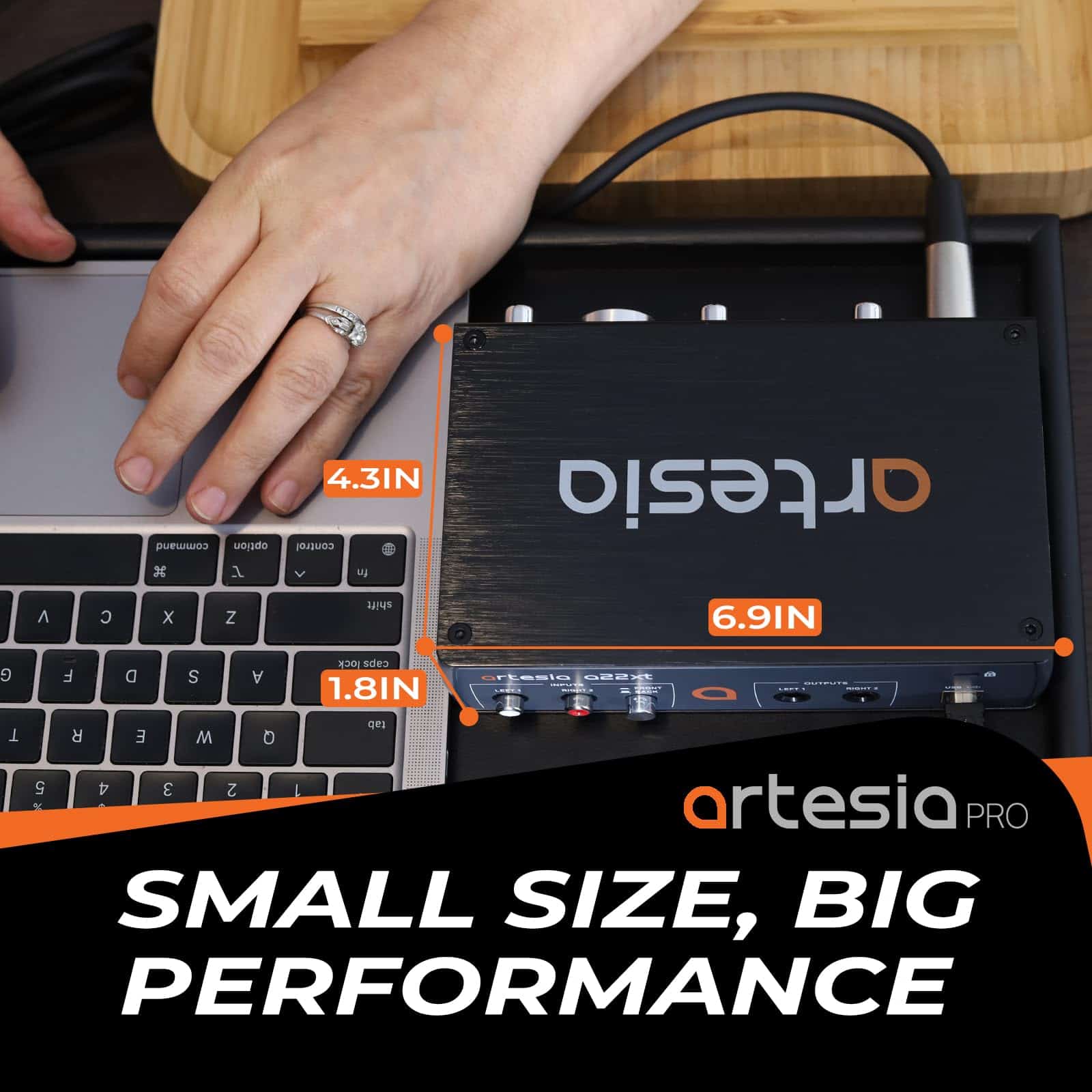 Interfaz de Audio USB Artesia A22xt con Grabación de Alta - Imagen 7