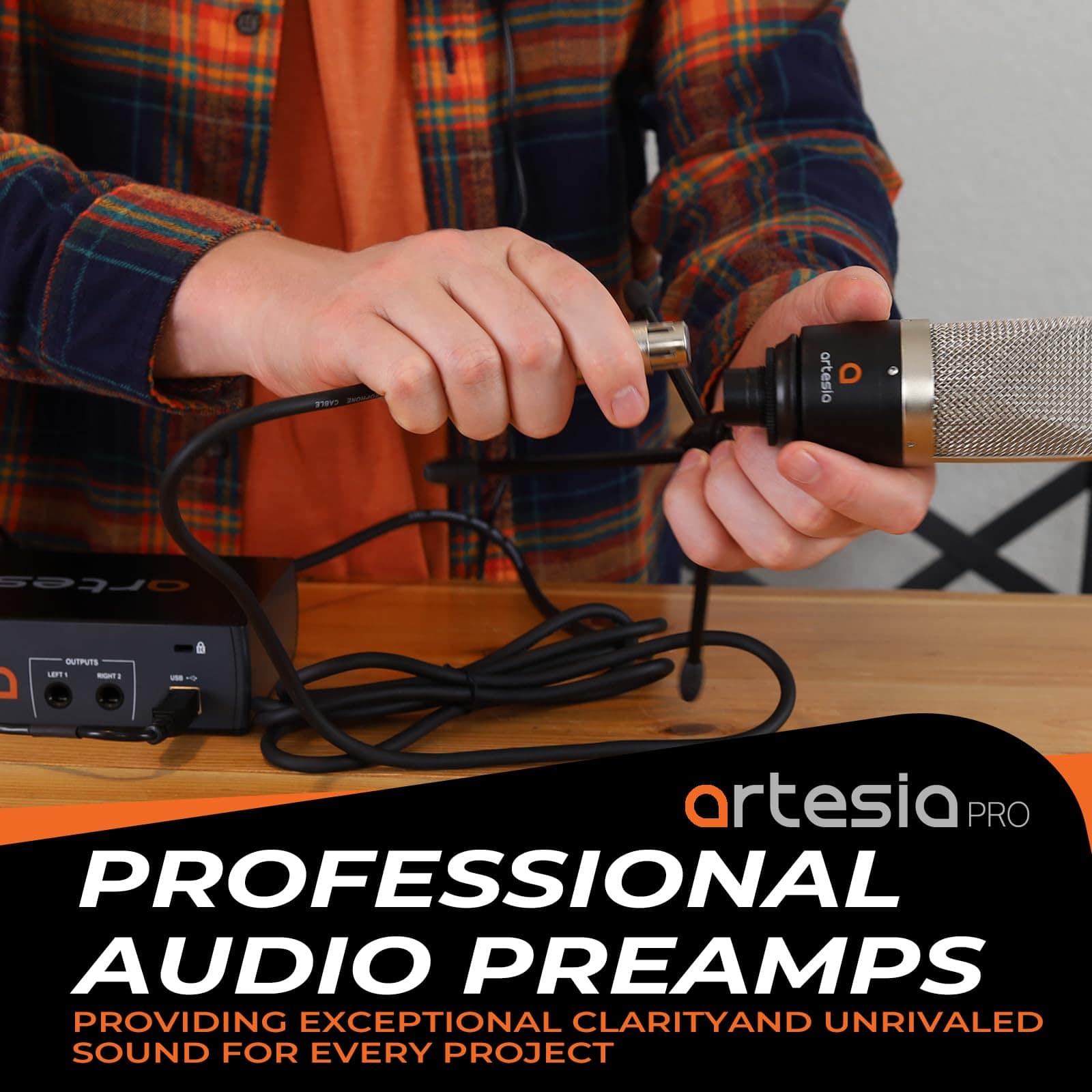 Interfaz de Audio USB Artesia A22xt con Grabación de Alta - Imagen 4