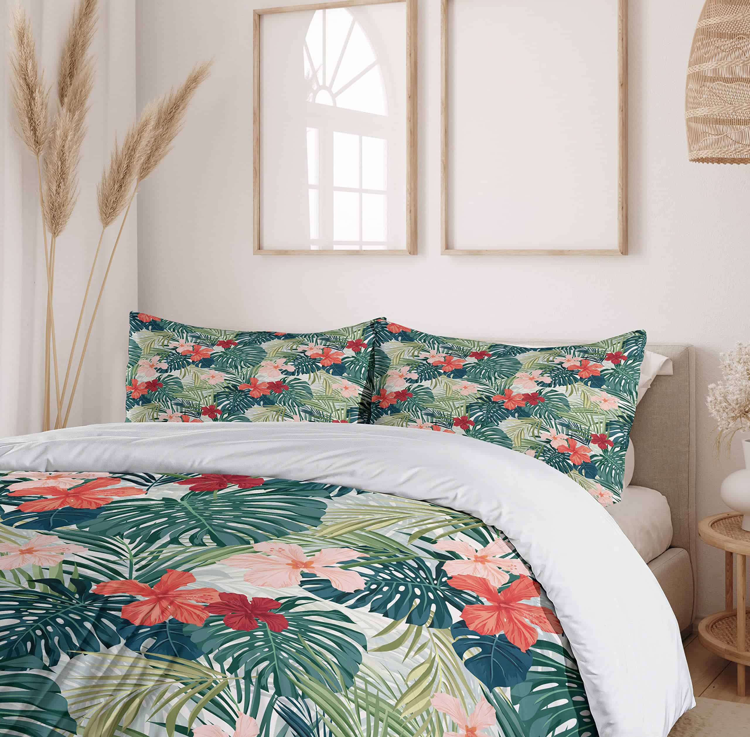 Juego de Funda Nórdica Ambesonne Leaf, Tema de Vacaciones - Imagen 7