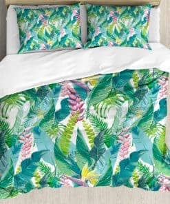 Juego de Funda Nórdica Ambesonne Leaf, Verano Primavera en