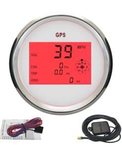Velocímetro Digital GPS Impermeable 3 3/8" ELING Odómetro