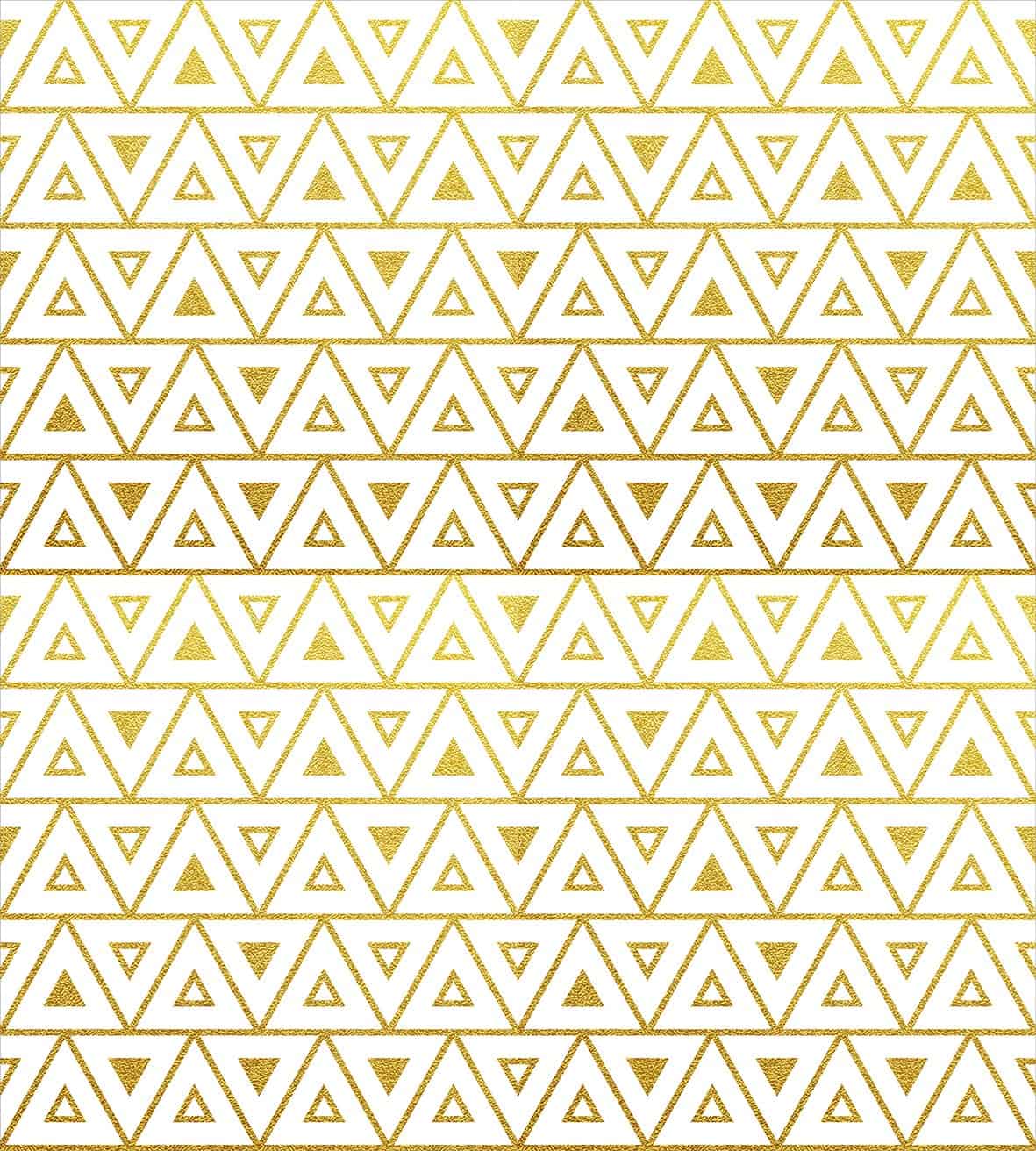 Juego de Funda nórdica Geométrica Ambesonne, Triángulos en - Imagen 3