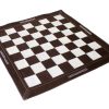 Stonkraft - 19" x 19" - Ajedrez de Cuero Genuino - Color