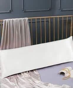 Funda de Almohada de Cuerpo de Seda Cozysilk 100% para