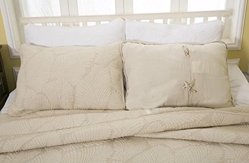 Juego de 3 piezas de Colcha Beige HHNSI para Cama Queen - Imagen 7