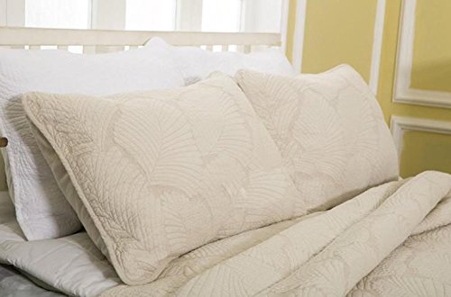 Juego de 3 piezas de Colcha Beige HHNSI para Cama Queen - Imagen 6