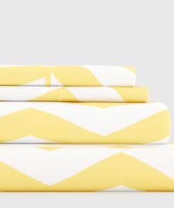 Juego de sábanas California King de microfibra con patrón