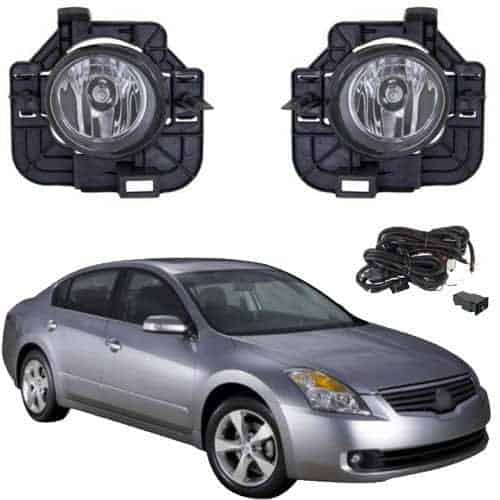 Lámpara antiniebla de lentes transparentes Auto-Tech con