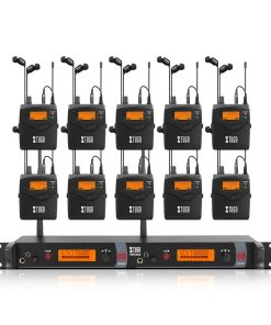 Sistema de Monitor de Oidos Inalámbrico XTUGA RW2080 de 2