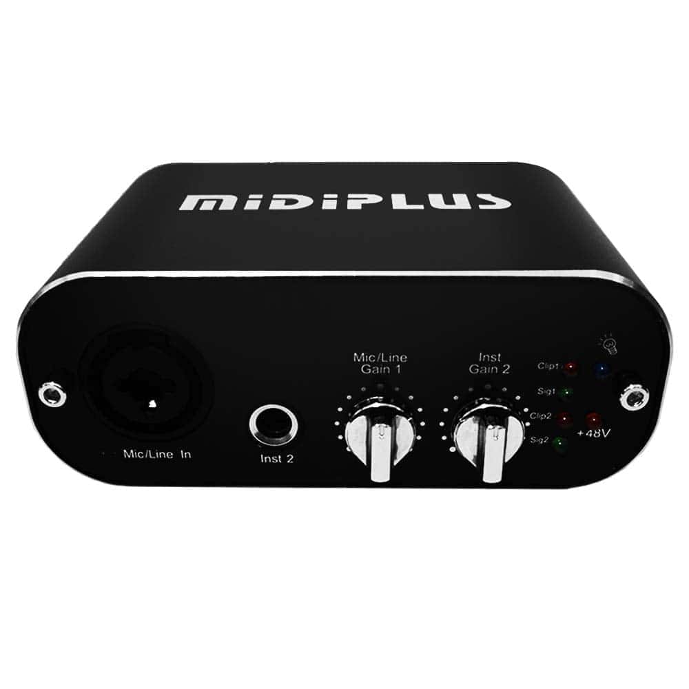Interfaz de Audio Midiplus Audiolink Light