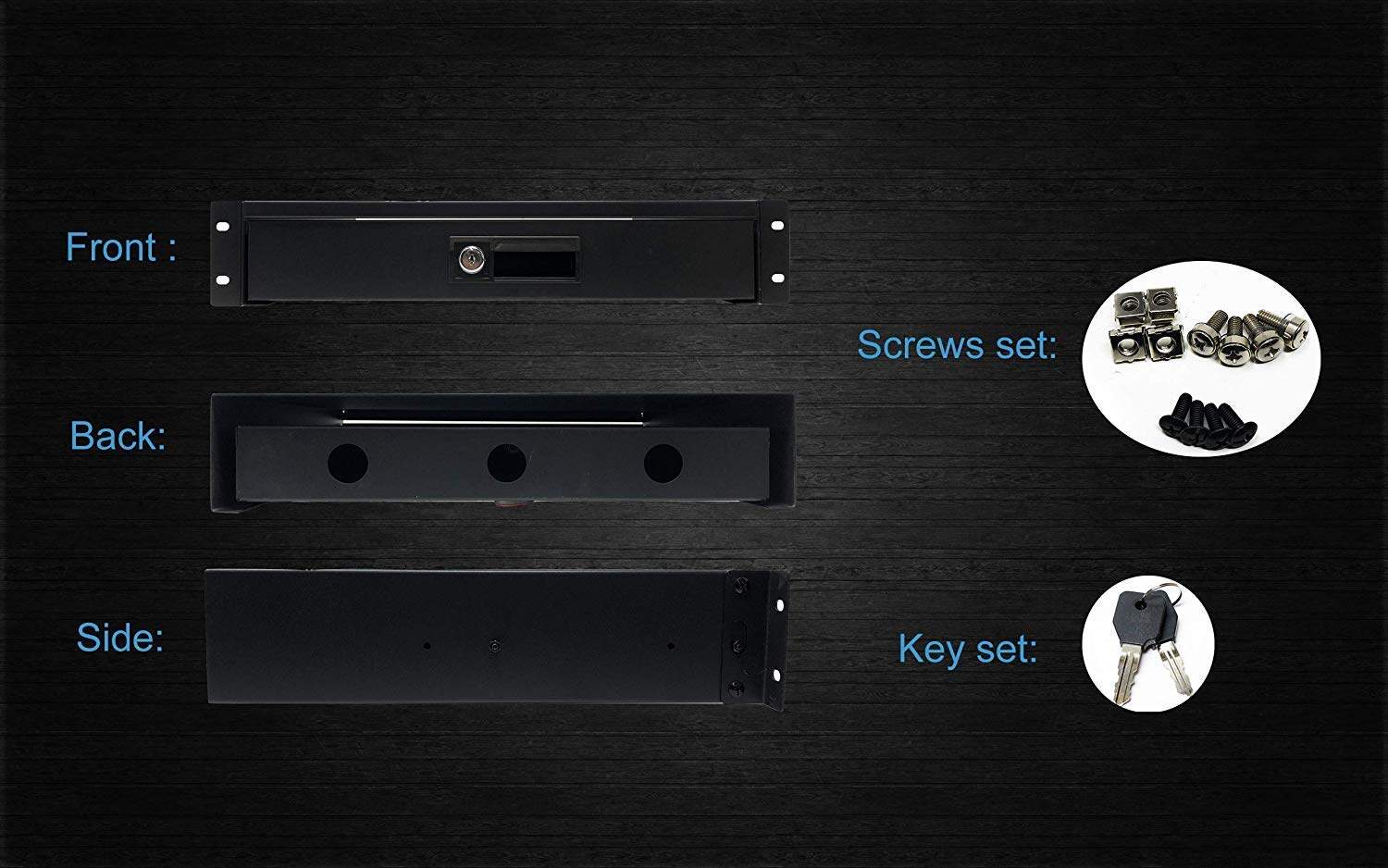 Caja de Rack Montable para Servidor Kenuco 19" Rack Mount - Imagen 6