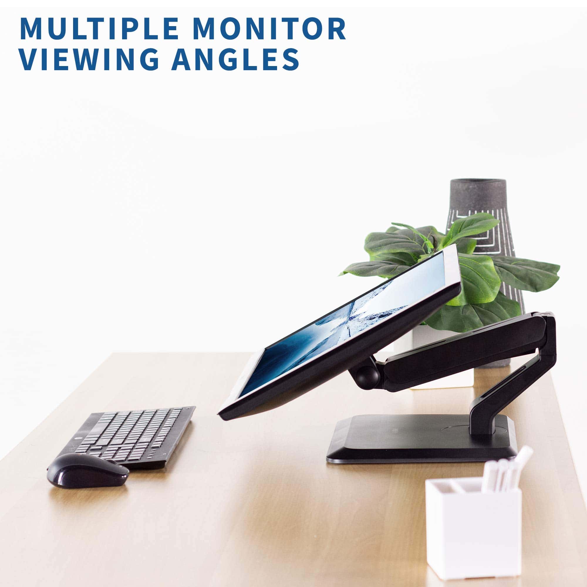 Soporte de monitor de computadora Premium VIVO VESA - Imagen 6