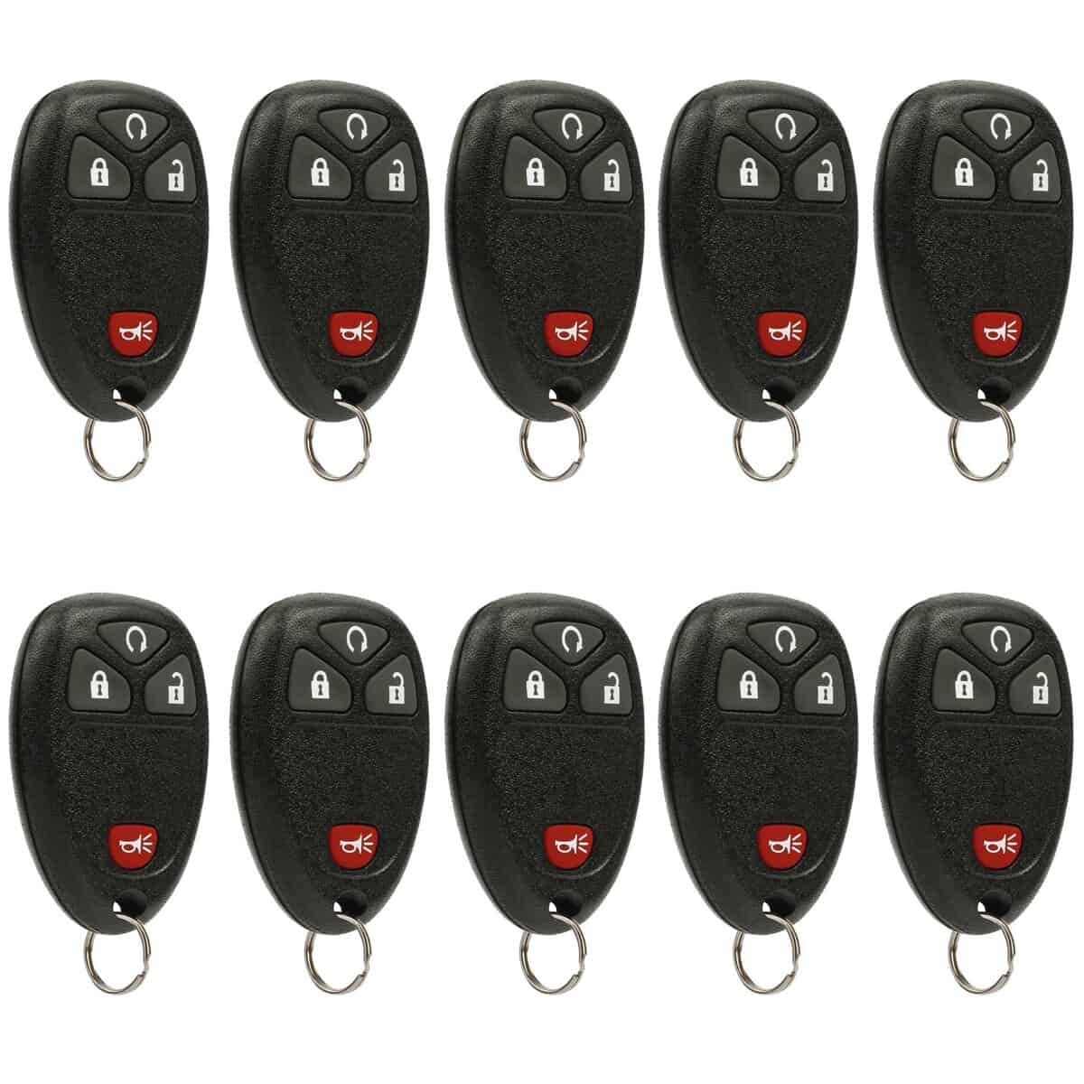 Control remoto de llave de coche sin llave para Chevy,