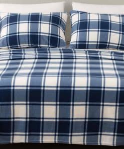 Juego de sábanas de franela de microfibra de 3 piezas de