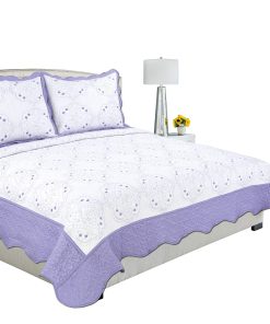 Colcha de Verano de Verano con 2 Fundas Acolchadas, Color