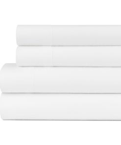 Juego de sábanas de franela Briarwood Home, -Blanco